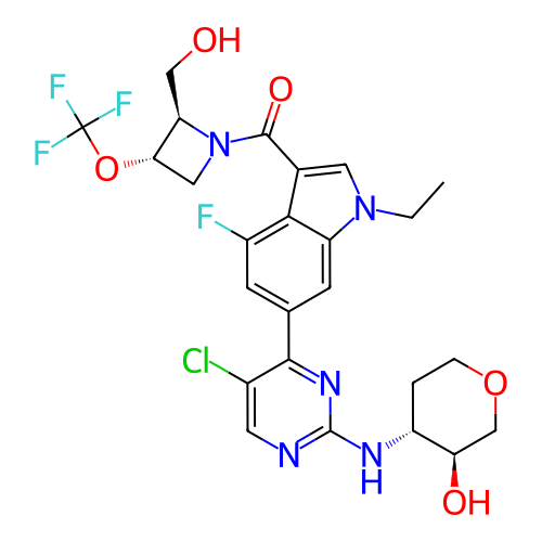 Chemical structure of BindingDB Monomer ID 805536