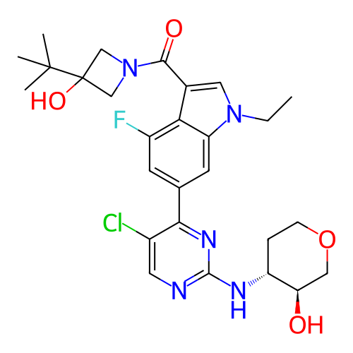 Chemical structure of BindingDB Monomer ID 805541