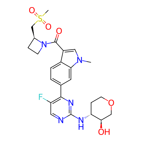 Chemical structure of BindingDB Monomer ID 805563