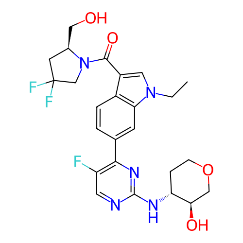 Chemical structure of BindingDB Monomer ID 805583