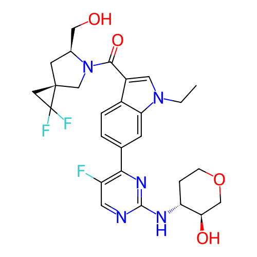Chemical structure of BindingDB Monomer ID 805584