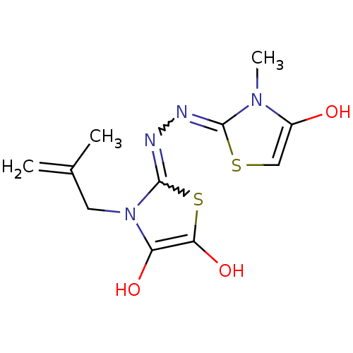 Chemical structure of BindingDB Monomer ID 92638